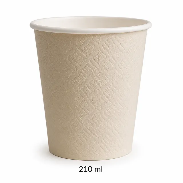 210 ml  Embossed Cup