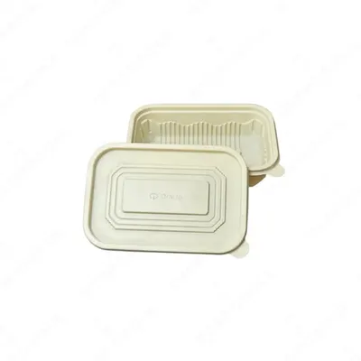500 ML Rectangle Cornstarch Container