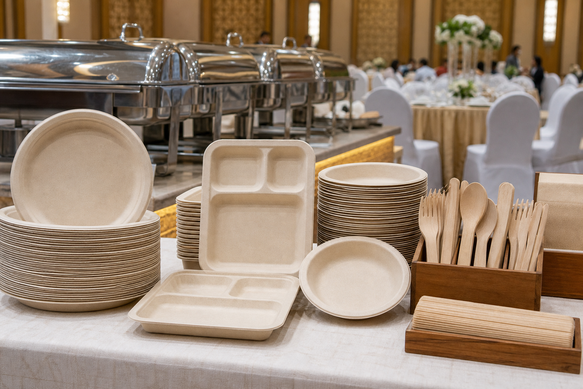 Bagasse Plates for Hotels & Events in Maharashtra: A Buyer’s Spec Guide — hero