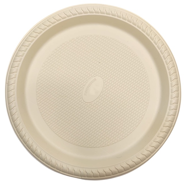 Biodegradable 12 inch Round Plate
