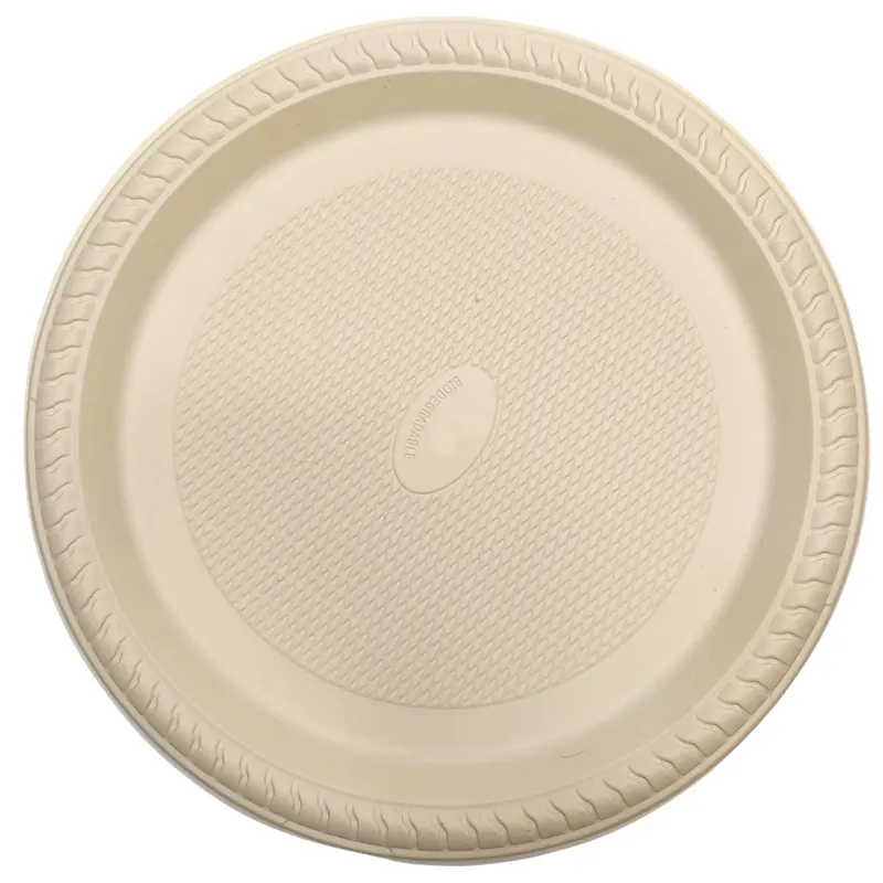 Biodegradable 12 inch Round Plate