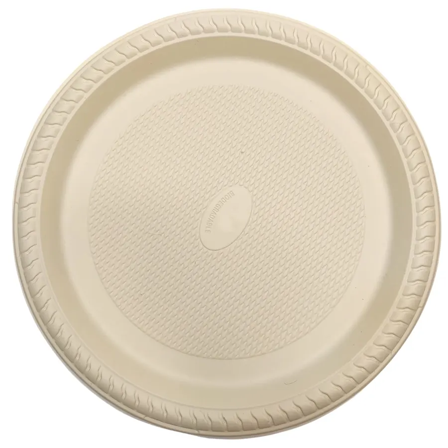 Biodegradable 12 inch Round Plate