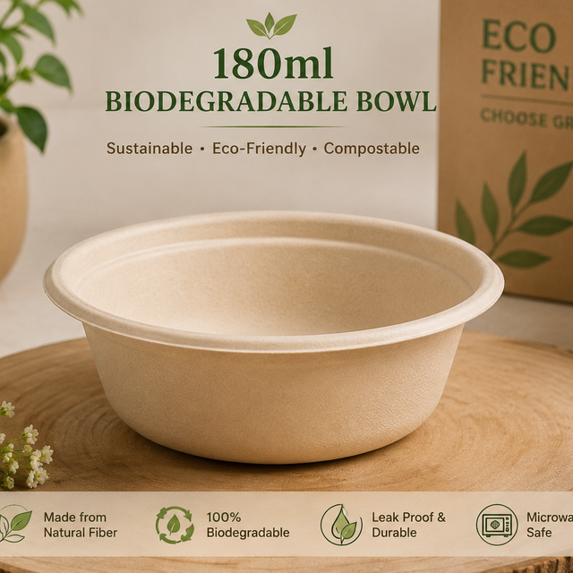 Biodegradable 180ml Bowl