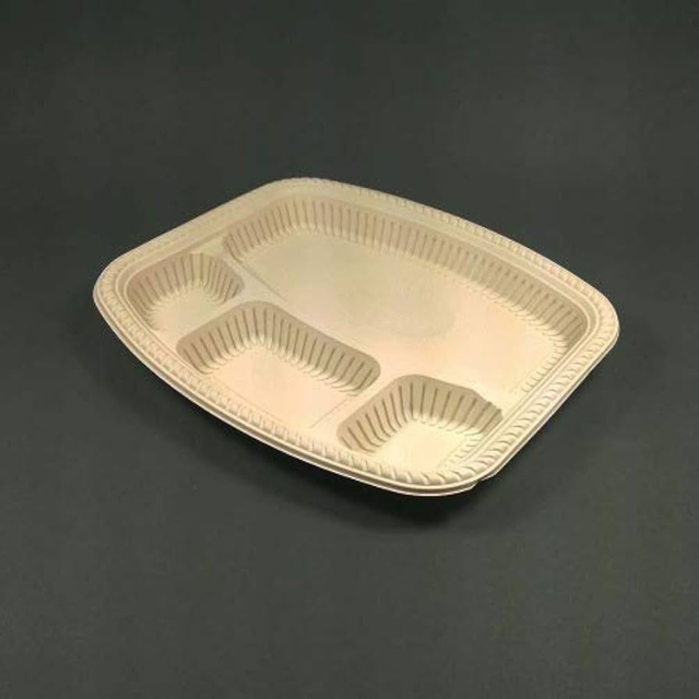Biodegradable 4cp Square Plate