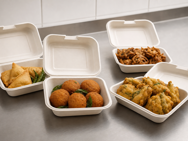Compostable Clamshells for QSR Takeaway in India: Selection Guide
