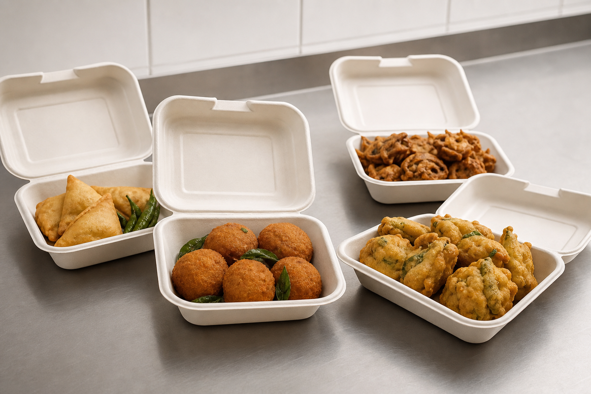 Compostable Clamshells for QSR Takeaway in India: Selection Guide — hero
