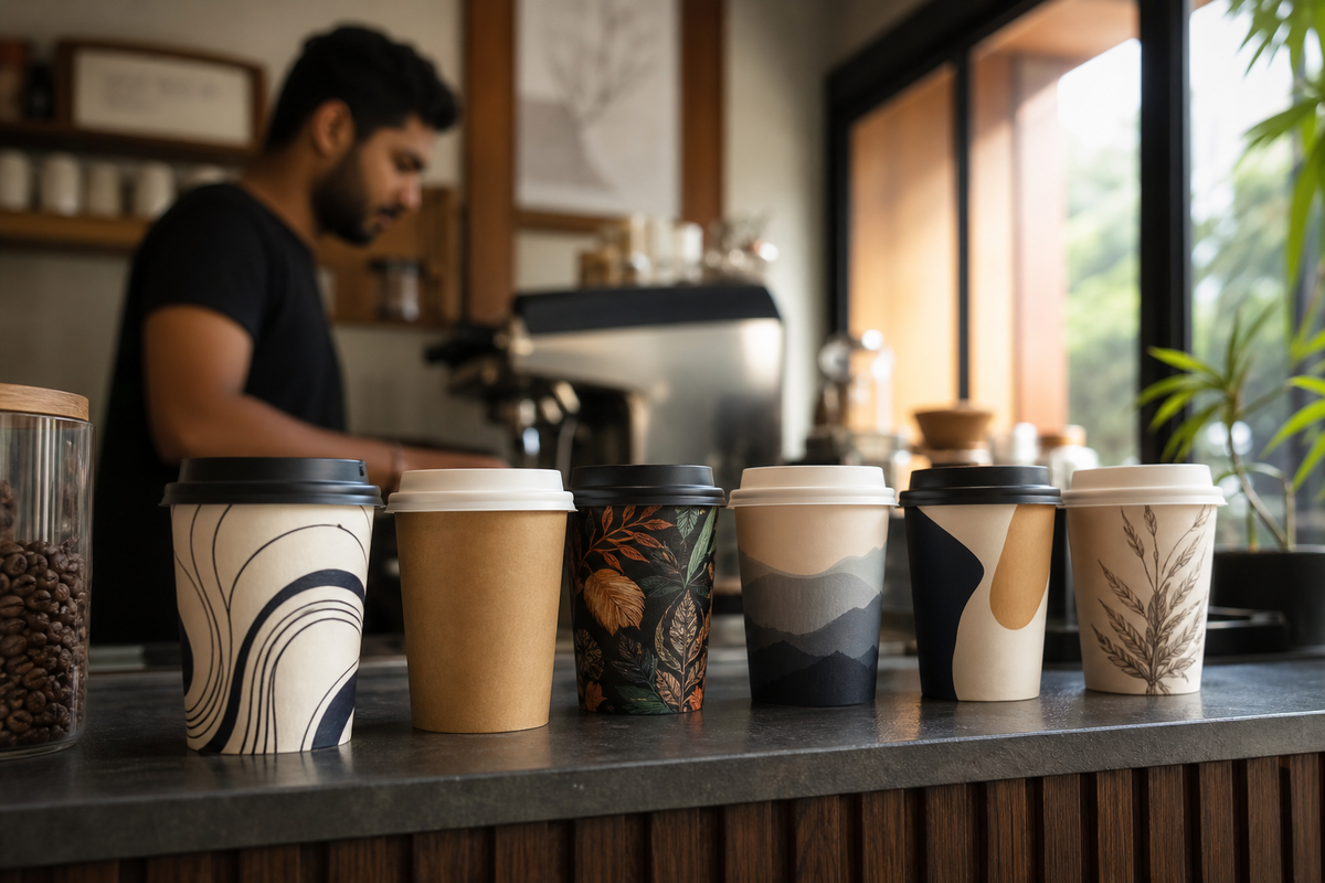 Custom Printed Paper Cups: Branding ROI for Café Chains in India — hero
