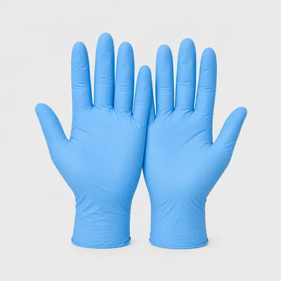 Surgical Gloves Nitrile Blue